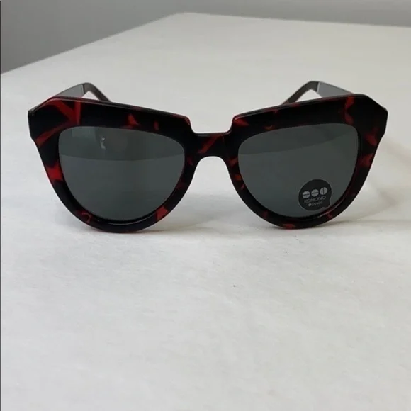 KOMONO Stella Tortoise/Silver Sunglasses NEW - Picture 8 of 15